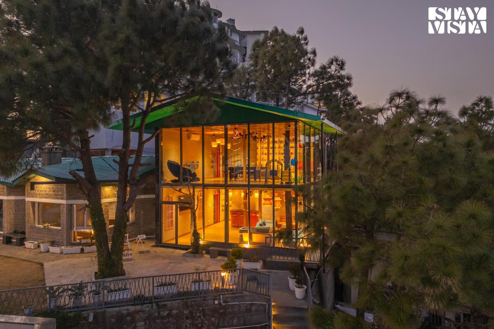 StayVista at Serene Barog Exterior foto