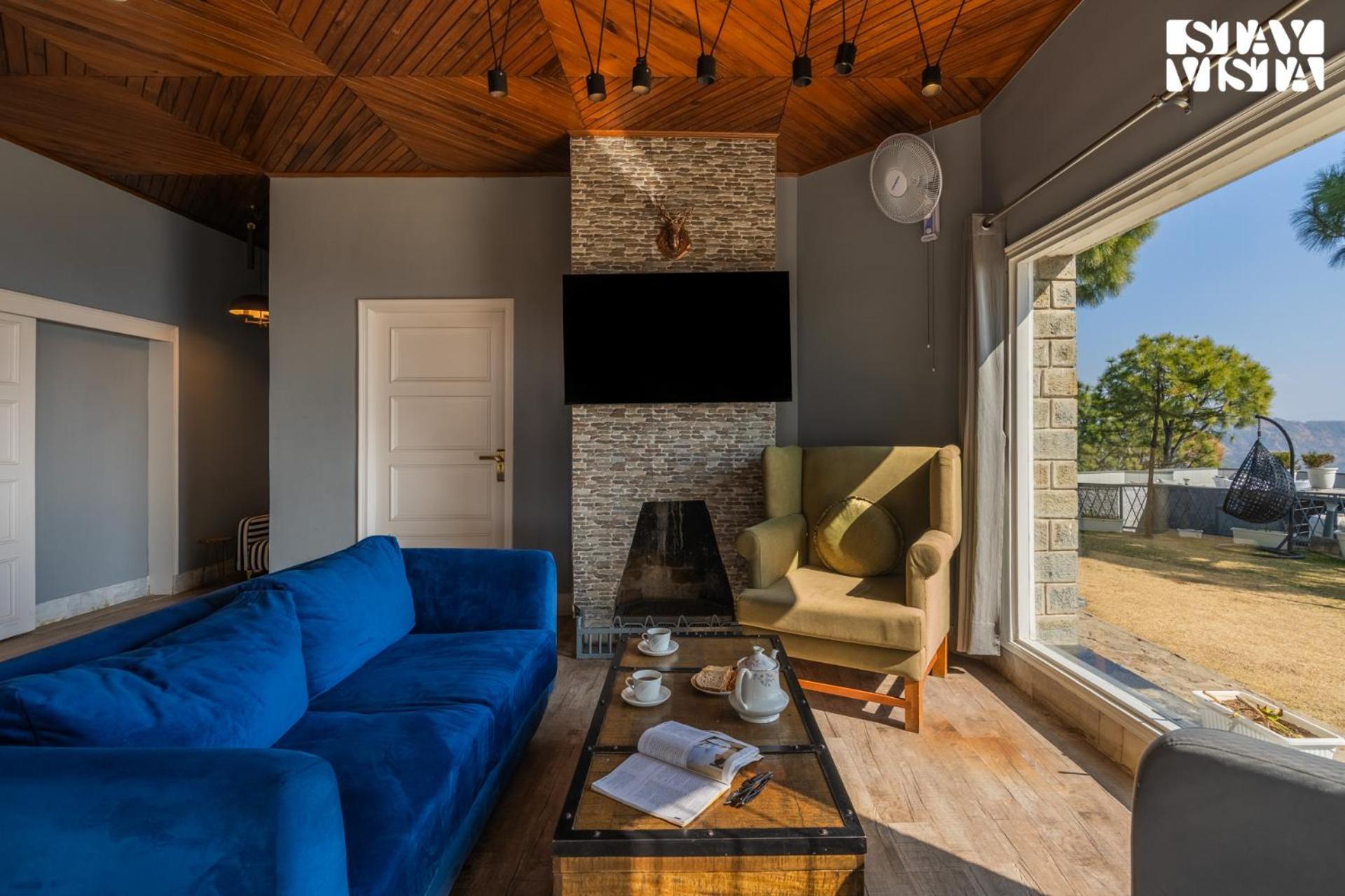 StayVista at Serene Barog Exterior foto