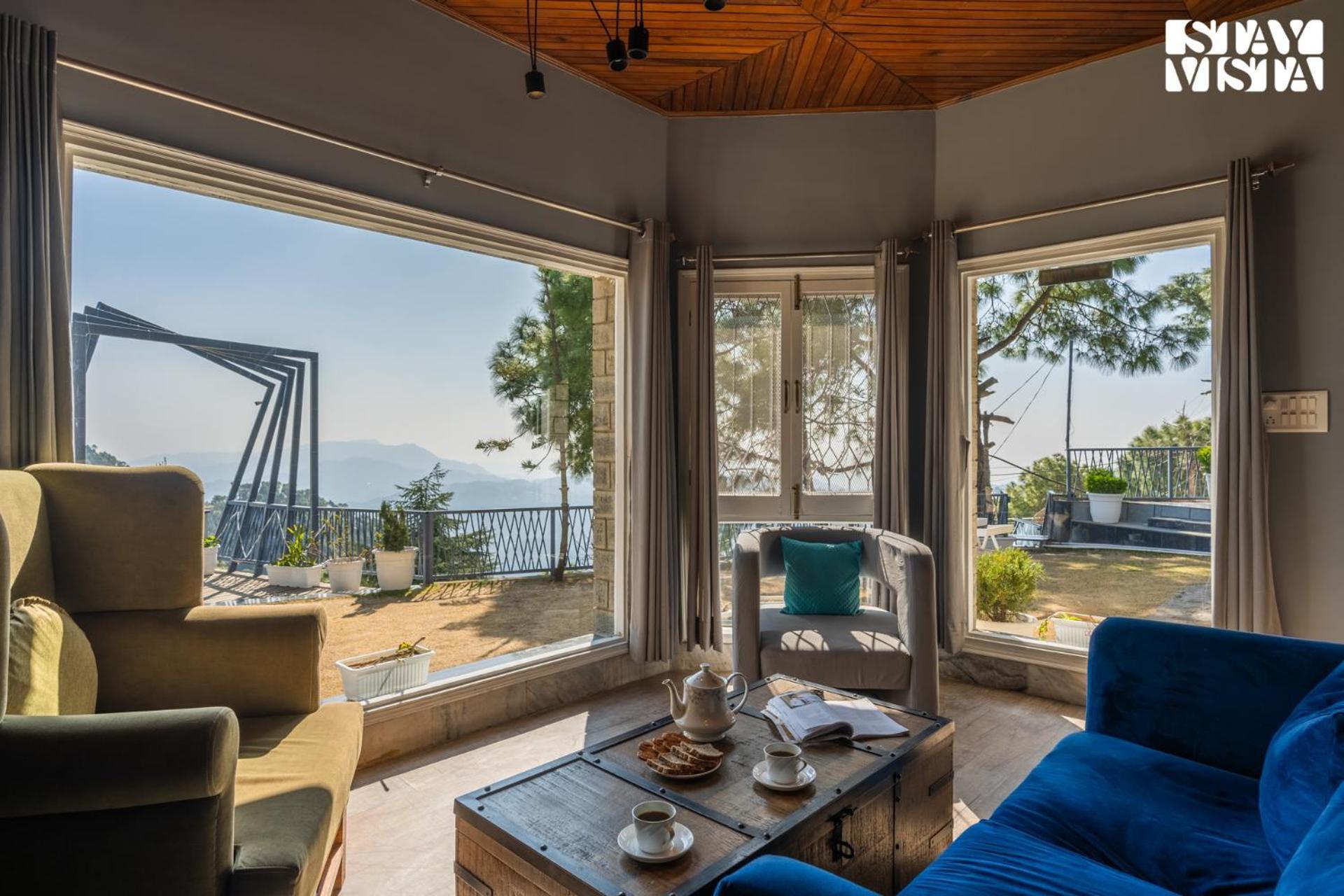 StayVista at Serene Barog Exterior foto
